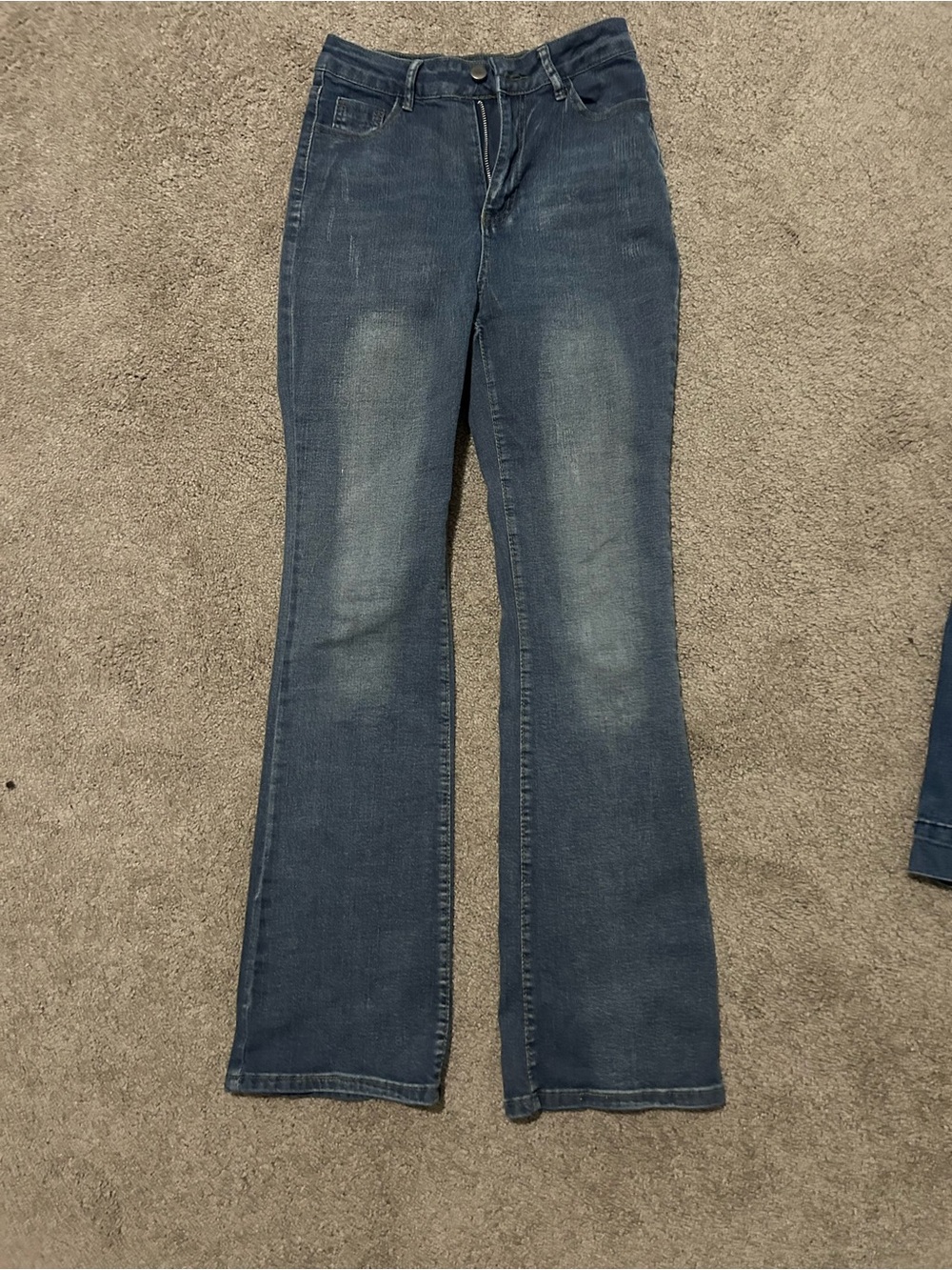 Stretch Bootcut Jeans Medium Wash Size Small Y2K